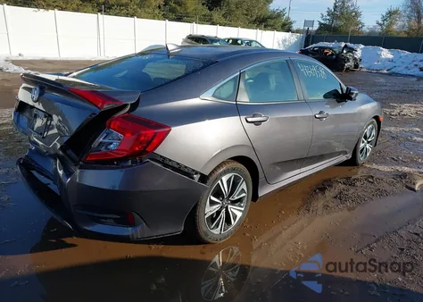 2016 Honda Civic Ex-L from USA, damaged, VIN 19XFC1F79GE013438